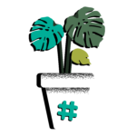 shaky plant - hashtag
